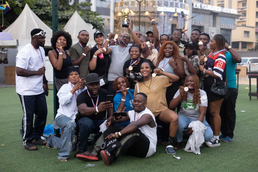 Team bonding in Nigeria