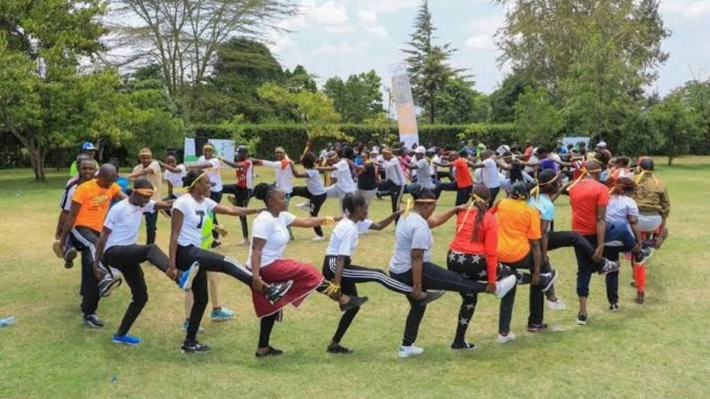 Team bonding for professional development