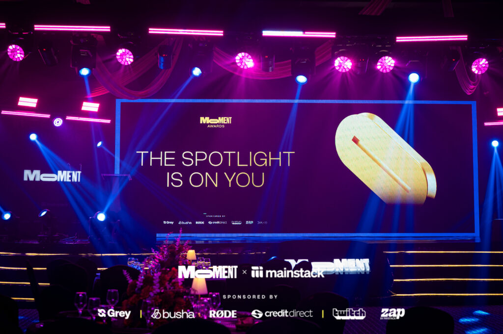 Event production for moment by mainstack